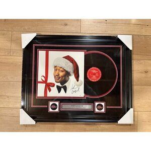 John Legend signed autographed "A Legendary Christmas" Vinyl Framed JSA